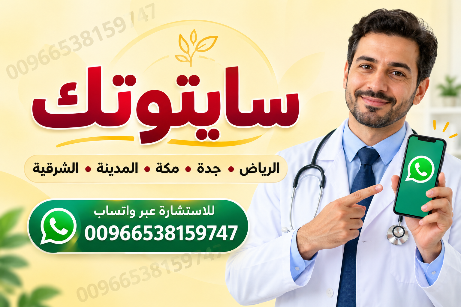 سايتوتك في السعودية — الرياض وجدة ومكة والمدينة والمنطقة الشرقية